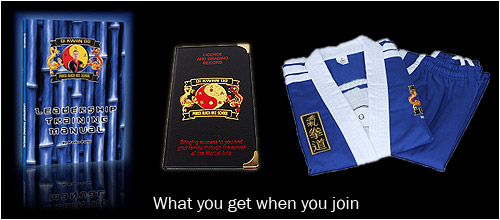 What you get when you join | Manual, Licence and suit